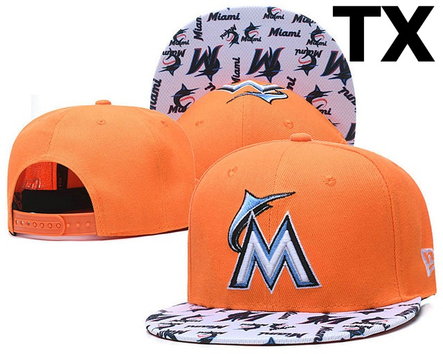 MLB Miami Marlins Snapback Hat (29) - New era hats & cap world, wholesale cheap hats/cap on sale.