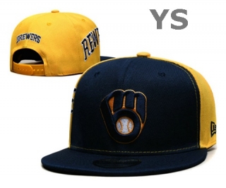 MLB Milwaukee Brewers Snapback Hat (29)